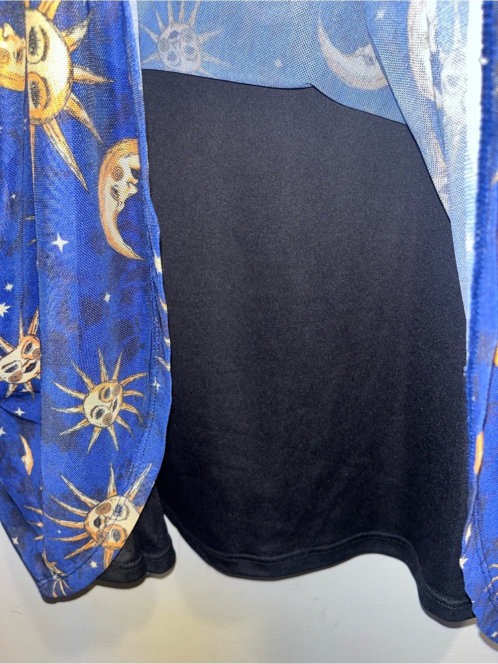 COSMIC AURA HOT TOPIC Celestial print mesh dress - Picture 7 of 10